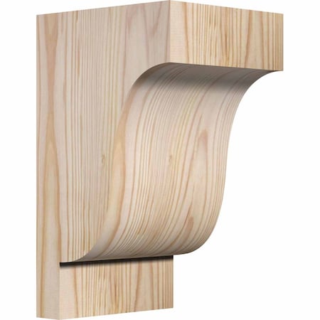 Ekena Millwork Newport Smooth Corbel, Douglas Fir, 5 1/2"W x 6"D x 10"H COR06X06X10NEW00SDF
